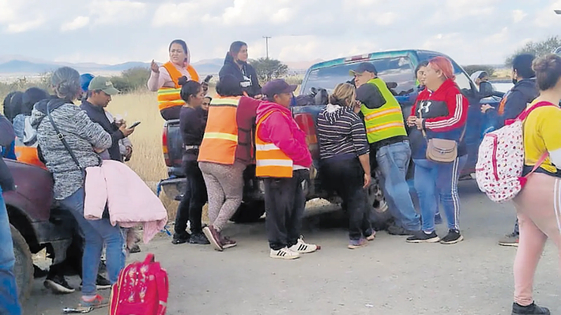 Protesta personal de Trash luego de no recibir su aguinaldo